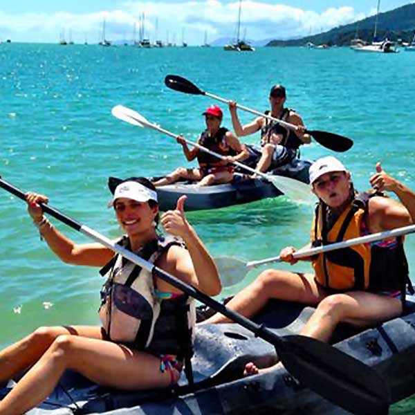 Canoeing in Airlie Beach