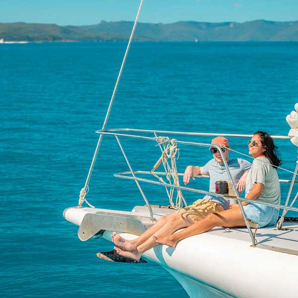 guests sailing on avatar Whitsundays